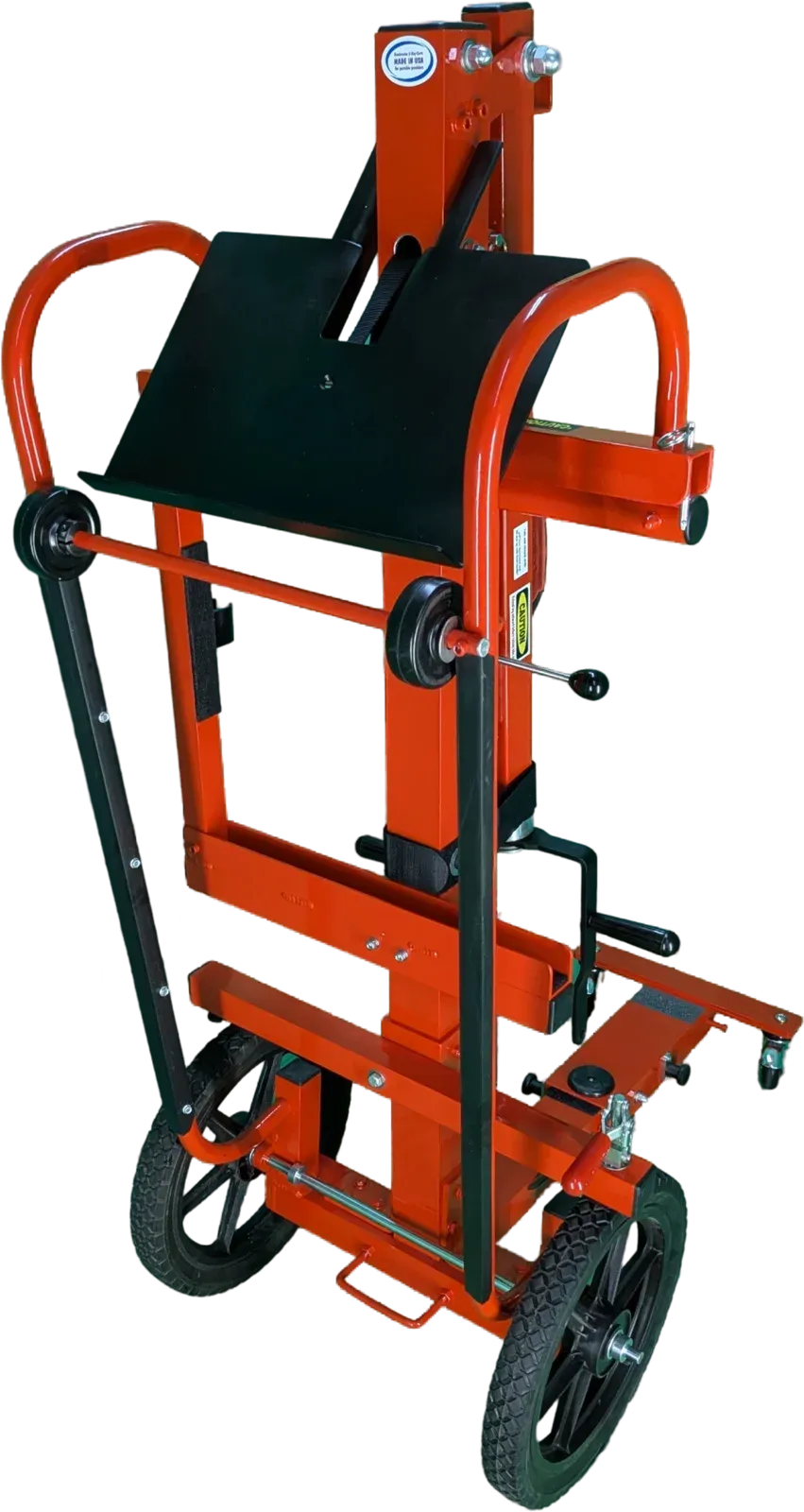 RM14C cart, front-left view with DR holder