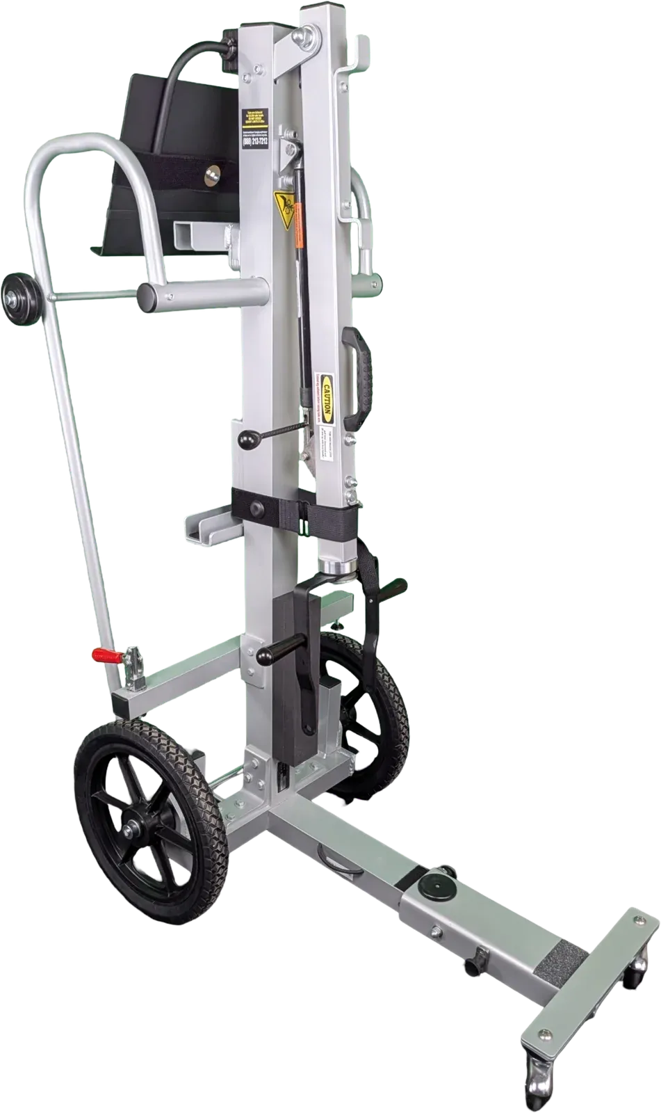RM26C portable x-ray cart, side view